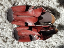 Vintage SCHUHE Echt Leder HELIX TOP Qualität! UNISEX Gr.39