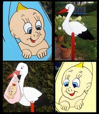 Klapperstorch Adebar Storch zu