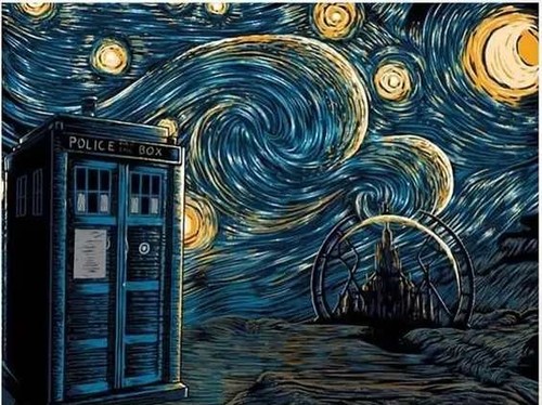 Leinwand doctor who - -,