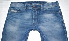 DIESEL SAFADO * HERREN JEANS W34 L32 * 34 / 32 * BLAU * STRETCH * SUPER !!!