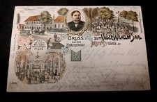 AK Görlitz - Moys " Hohenzollern Garten und Stadt Brünn Gasthaus " um 1900