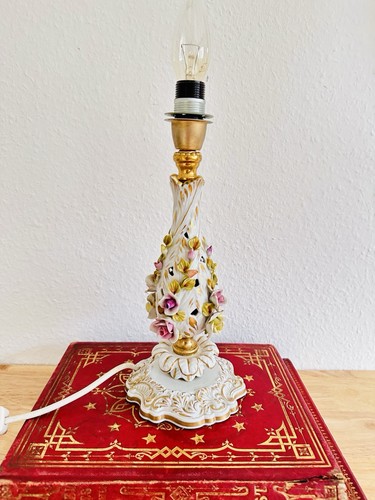 Vintage capodimonte tischlampe - capodimonte,
