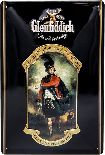 Glenfiddich retro whisky - glenfiddich,