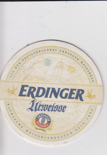 Bierdeckel erding erdinger - bierdeckel,