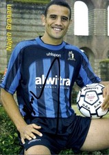 Autogrammkarte Fußballer