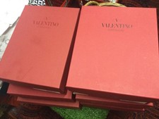 Valentino Box,Schuhkarton  rot, 6 Stk. Papier und Staubbeutel