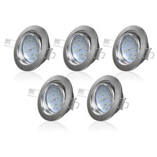 5er Set LED Einbaustrahler
