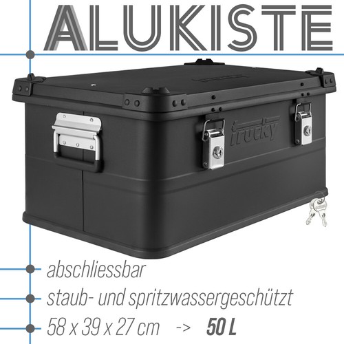 Aluminium box mit - aluminium,