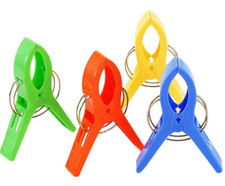 4x XXL Wäscheklammern Clips