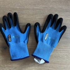 OX-ON Kinder Arbeitshandschuhe Gartenhandschuh JUNIOR KIDS 1000 Blau 8-10 Jahre