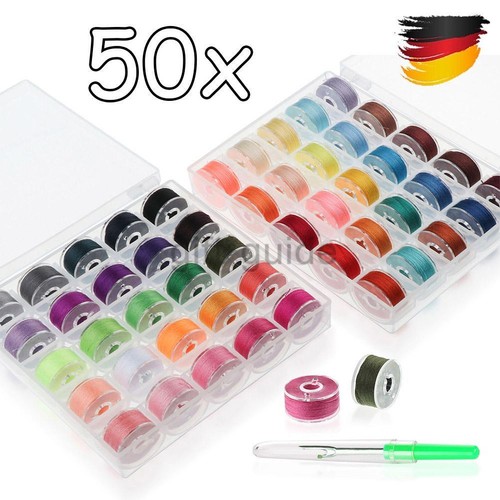 50tlg nähmaschinenspulen für - 50tlg,