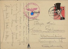 Deutsches Reich 1940, FP Karte