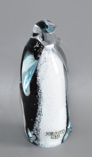 Schroder glass pinguin - schroder's,