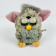 Original Furby Grau Braun 1. Generation Tiger Hasbro 1998 Vintage Defekt Bastler