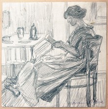 Hausfrau um 1914 original