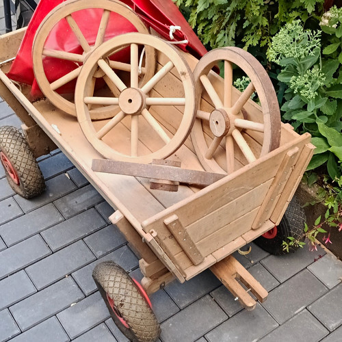 Holz-Bollerwagen/Handwagen