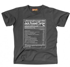 T-Shirt Unisex DOSIS JACK RUSSELL Lebensergänzungsmittel Männer Hund Russel