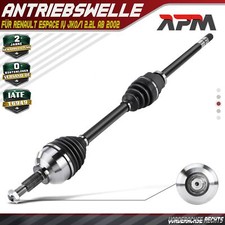Antriebswelle Vorne Rechts ohne ABS Ring Schaltgetriebe für Renault Espace IV