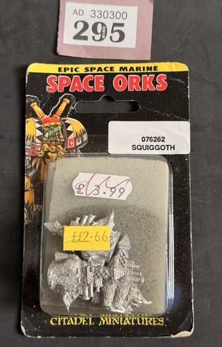 Squiggoth space ork blister - squiggoth,