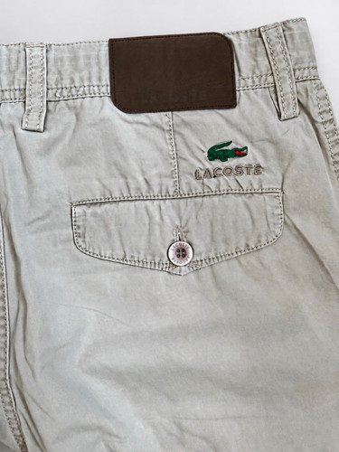 Lacoste damen chino - chino, grau