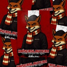 100x Kaiserslautern Aufkleber/