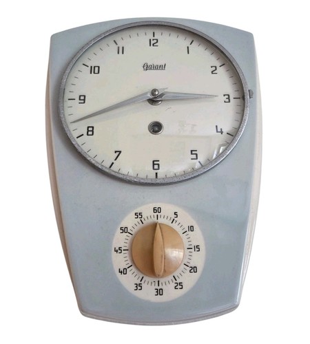 Garant küchenuhr eieruhr 60er - küchenuhr,