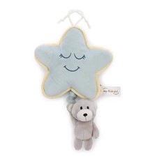 Spieluhr Stern mit Bär Finni