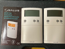 2x Salus ERT 50 Digitaler Raumthermostat 230V, Programmierbar, Fußbodenheizung