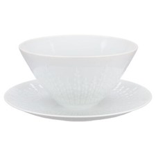 Sauciere einteilige Hutschenreuther Exzellenz weiß