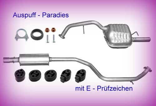 Abgasanlage auspuff für - abgasanlage,