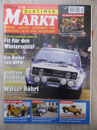 Oldtimer markt dezember 2005 - markt,