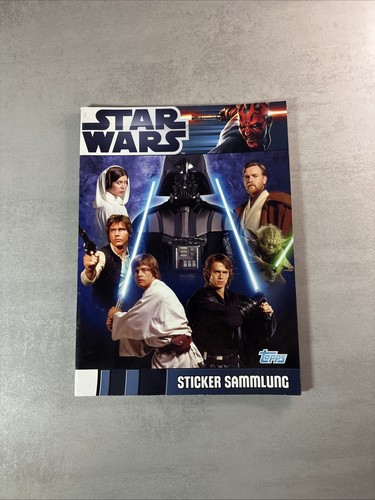 Topps stickeralbum star wars - stickeralbum,