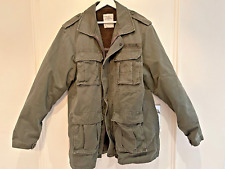 Leo Köhler, Moleskin Jacke, Feldjacke, Retro Design Olive, gefüttert