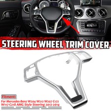 Silver Steering Wheel Trim