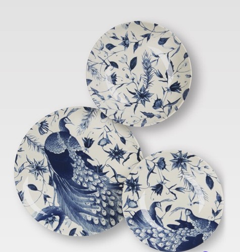 Geschirr set blau 4 - blau,