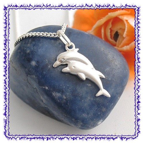 Delfin anhänger delphin echt - delphin,