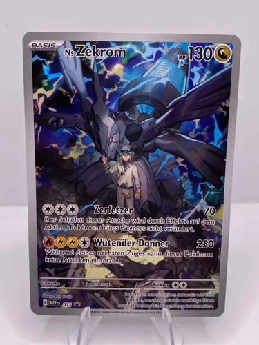 Pokémon tcg zekrom promo - zekrom,