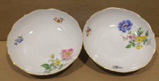 2 Meissen Porzellan Unterteller Schale 562 Streublumen Dm.14,5cm  2 .Wahl