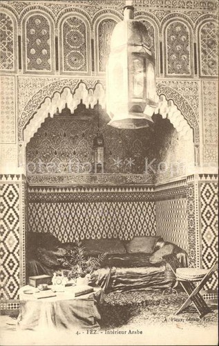 Fes Fez Maroc Interieur Arabe
