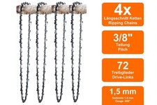 4 Längsschnitt Sägeketten