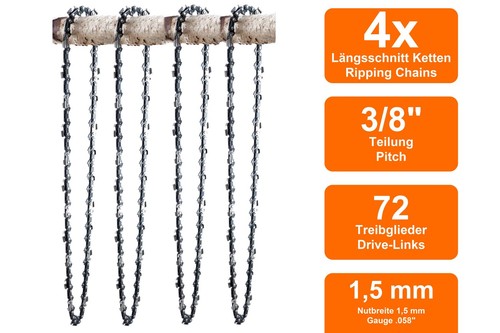 Längsschnitt sägeketten - 4,