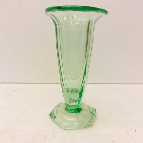 98684 vintage pressglasvase - x-98684 vintage,