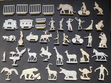 Alte Margarine Figuren "Zirkus und Zoo"