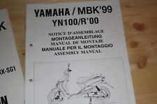 Yamaha YN100 Neo's 100 MBK Ovetto Montageanleitung Leitfaden Handbuch Schaltplan