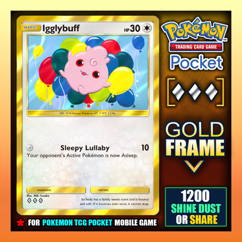 Pokemon tcg pocket igglybuff - pokemon,