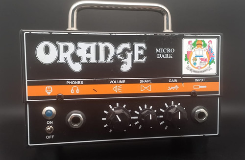 Orange micro dark - orange, für