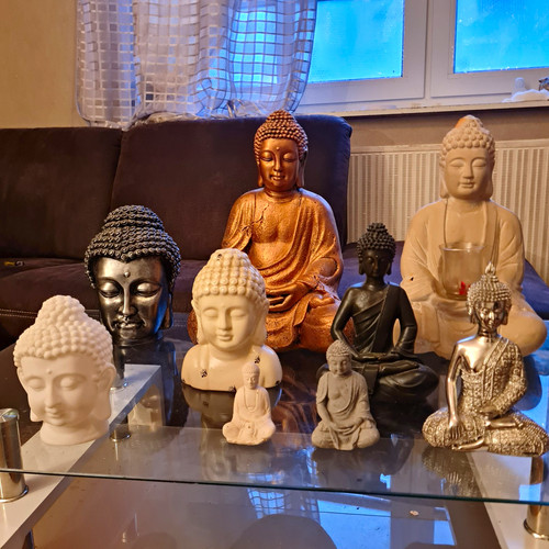 Buddha dekofiguren teiliger - dekofiguren, 9