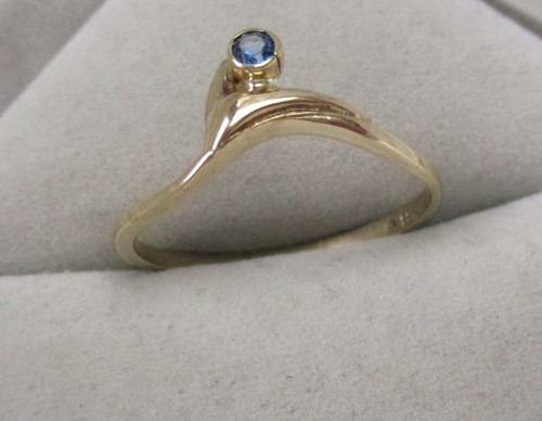 Eleganter ring 333er gold - ring,