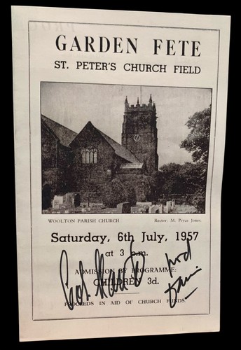 Signiert john lennon - john, quarrymen