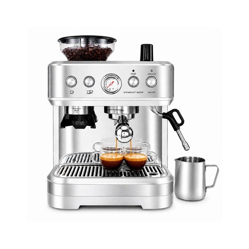 Espressomaschine mit mahlwerk - espressomaschine,